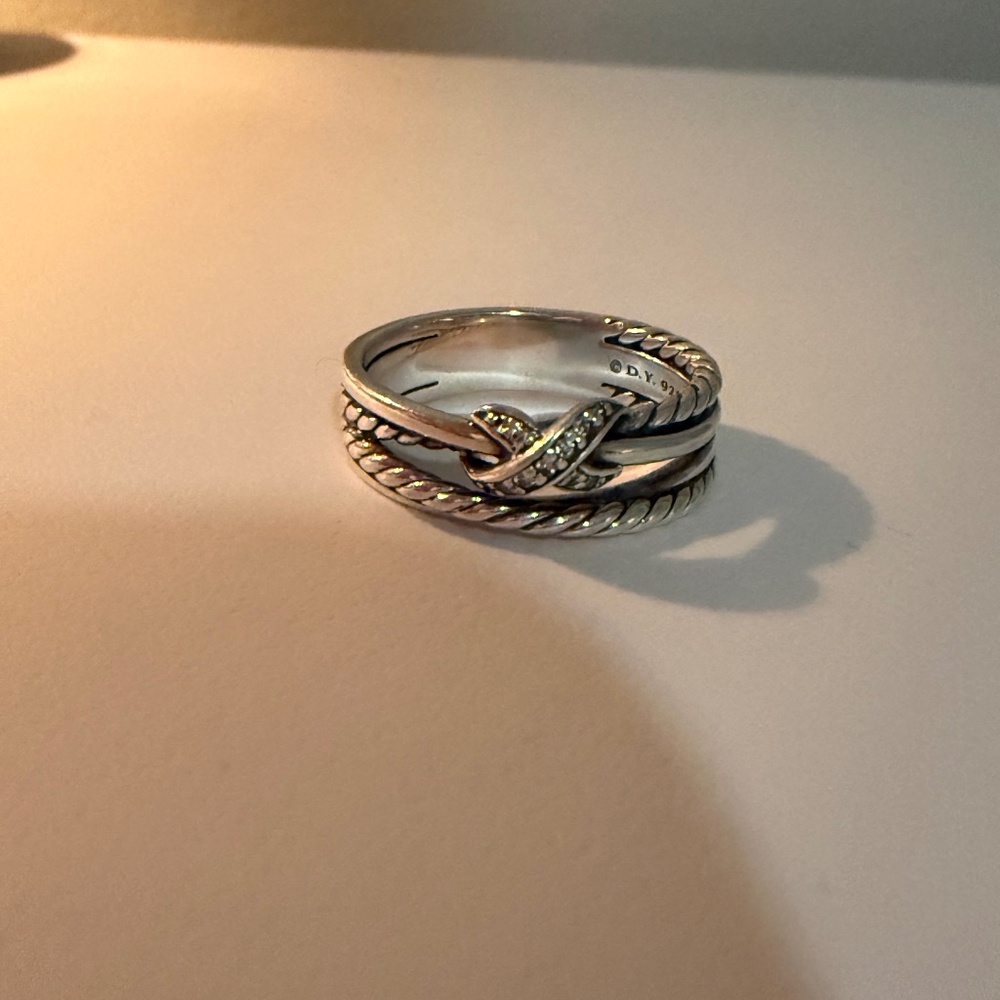 David Yurman X Crossover Band Ring
